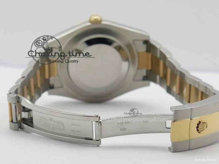 0127 DateJust II 41mm SS RG BP Maker Best Edition Silver Sticks Dial On SS RG Bracelet SA Comfortable 3716
